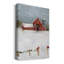 «Christmas On The Farm II», reproduction sur toile tendue-1904715695
