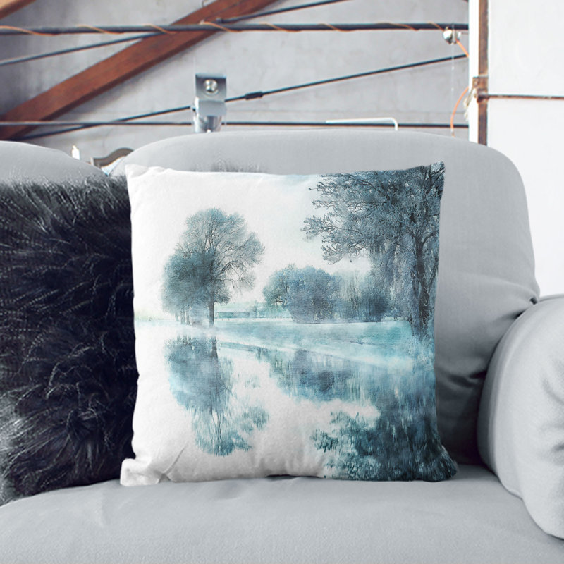 Square Throw Cushion, 40cm H x 40cm W x 15cm D