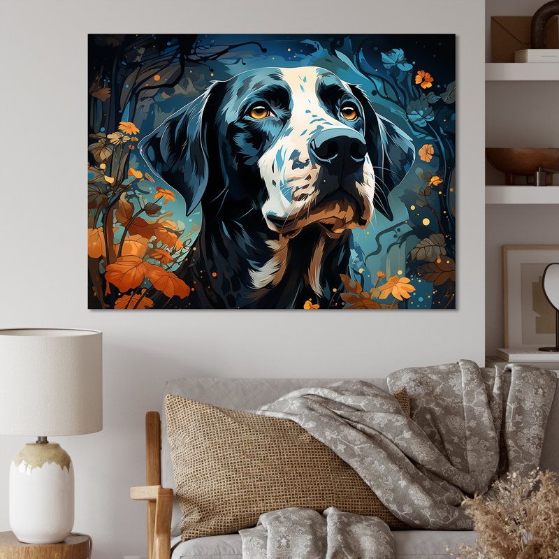 «Dalmatian Dream III», reproduction sur toile, Toile tendue, H 12 po x l 20 po x P 1 po
