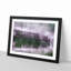 Fog over Forest in Italy - Picture Frame Graphic Art Print-56713106-56713109