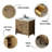 Maxbano Farmhouse 60" Single Bathroom Vanity With White Undermount Sink