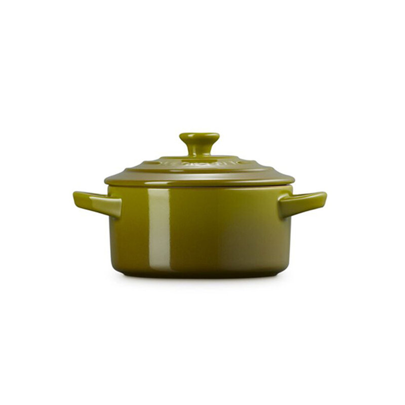 Le Creuset Mini Round Cocotte, 8oz., Olive