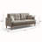 70.1" Living Space Sofa 3 Seater With Waterproof Fabric , Usb Charge Port-252876372