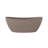 64.96" Freestanding Soaking Solid Surface Bathtub-111987438