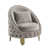 Velours taupe