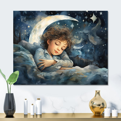 Childs Moonlight Nursery 3 - Nursery's Metal Wall Art MT135547