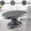 Table de bout grise ultrabrillante