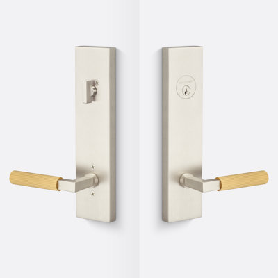 Levanto Sideplate Entry, Straight Knurled Grip