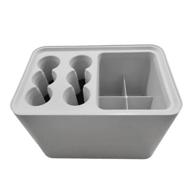 Square Umbrella Stand with Water Tray for Long Short Umbrella