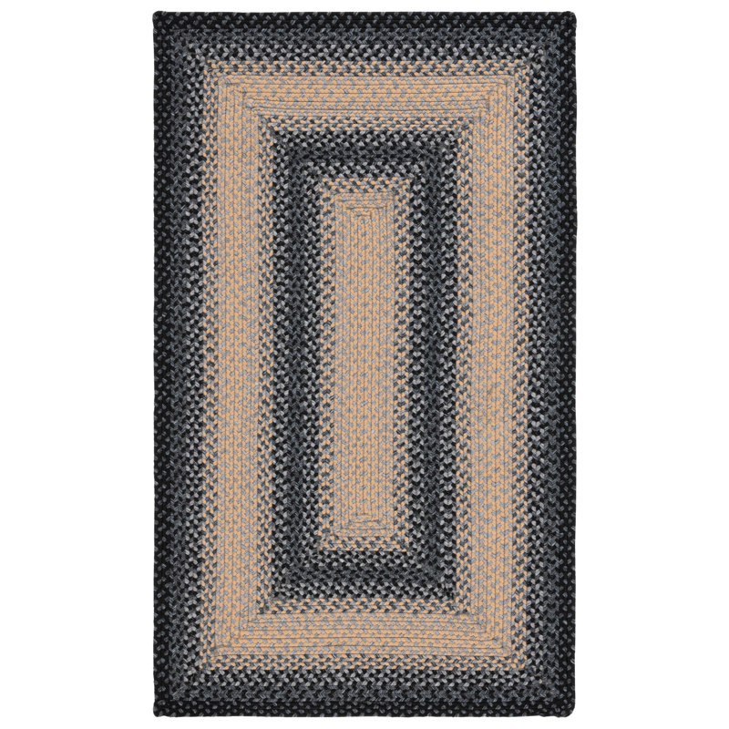 Georgina Hand Woven Performance Machine Washable Geometric Indoor/Outdoor Area Rug, Rectangle 3' x 5'