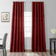 Ballsallagh Baroque Floral  Faux Silk Jacquard  Room Darkening Window Curtain -Single Panel