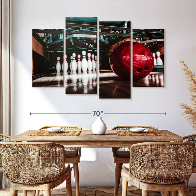 Bowling lane Sireci, H 42 po x l 68 po