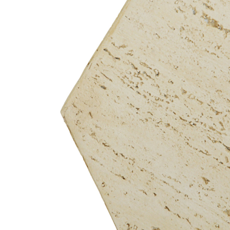 Hexagonal Archaistic Side Table