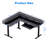 Adjustable L-Shaped Metal Base Standing Desk with Power Outlet-1516392635