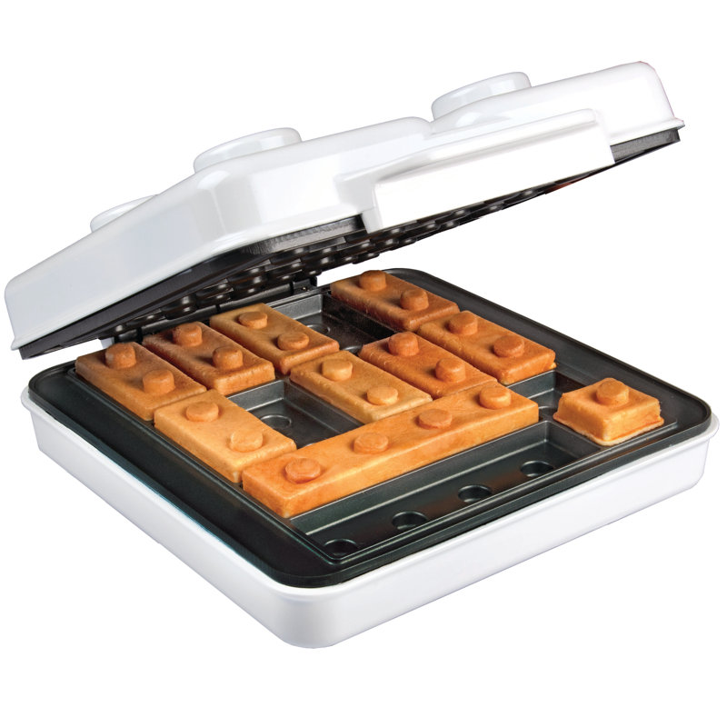 Nonstick Building Brick Electric Waffle Maker
