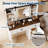 Vanity Desk, with LED Lighted Mirror & Charging Station