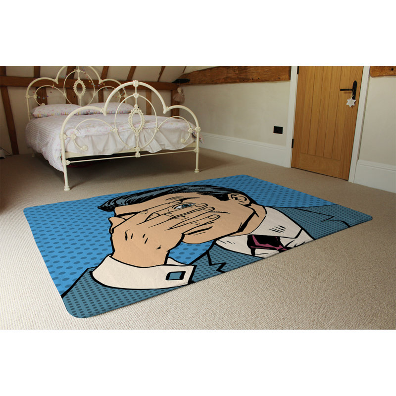 Ingenito Area Rug, Rectangle 60 x 110cm