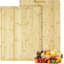 Planches à découper en bambou pour la cuisine, très grande planche à découper en bois de 24 po x 18 po avec rainures profondes et poignée, conception réversible, planche à découper robuste pour la cuisine et le service