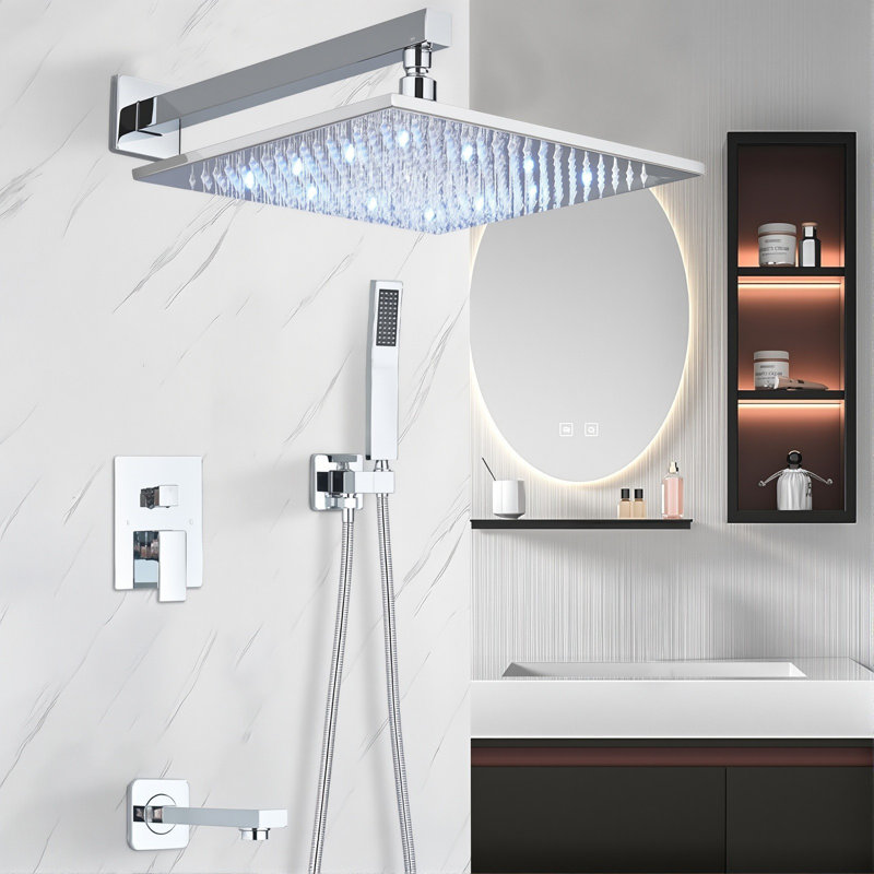 Shower Faucet with Rough in-Valve