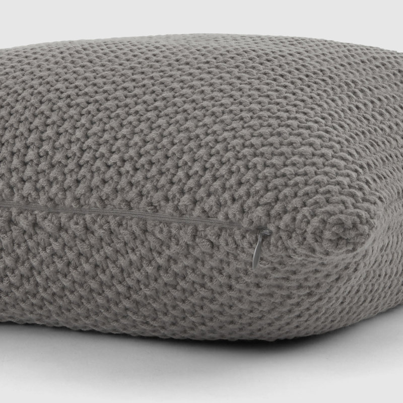 Coussin texturé, Gris