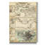 «Map of the Coast of», reproduction sur toile-545805134
