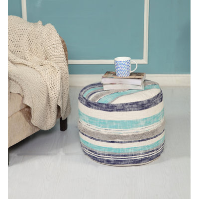 Repose-pieds bleu 18% 18 po 18 po