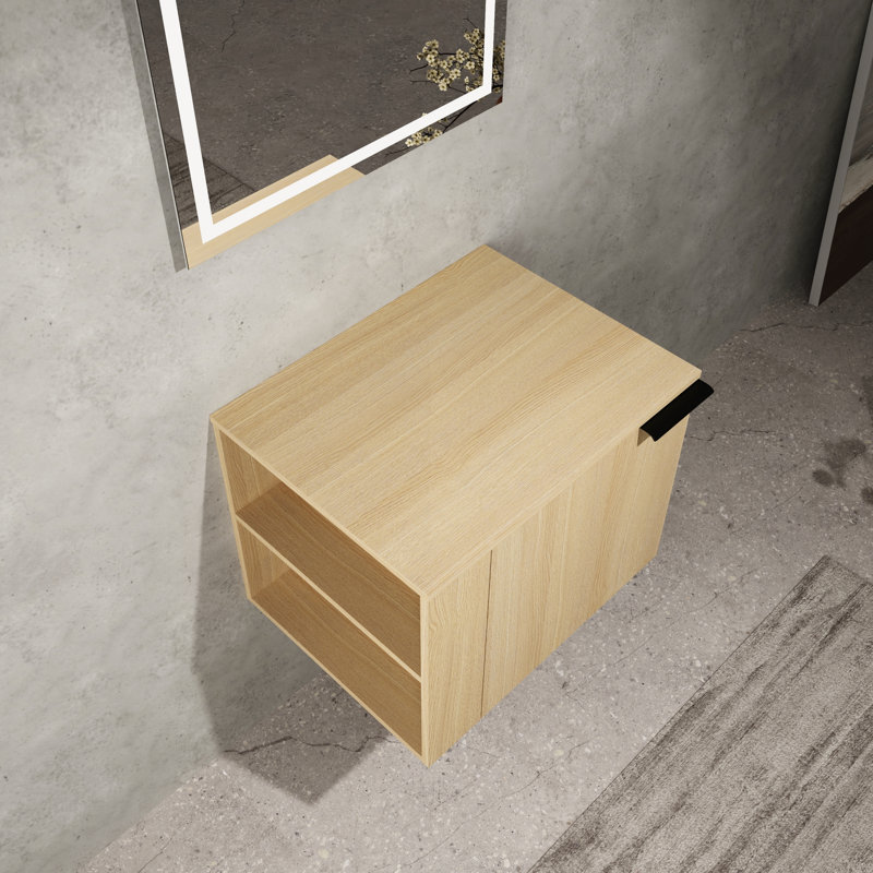 Évier de salle de bain Modern Oak - 24 po pour meuble-lavabo pour grandes salles de bain