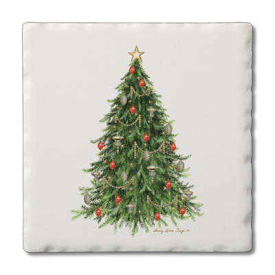 Paquet de 4 sous-verres O Christmas Tree