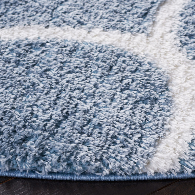Jailen Tahoe Shag Performance Geometric Rug, Rectangle 6'7" x 8'7"