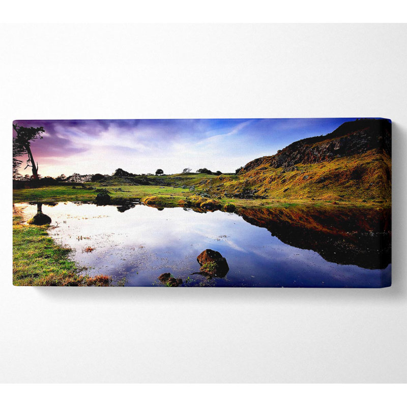 In The Scottish Highlands - Wrapped Canvas Print, 50.8cm H x 121.9cm W x 10cm D