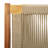 Wood, Rope Medium Ergonomic Outdoor Bench Rectangular-1254256711