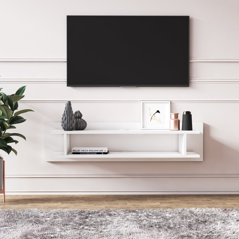 Keteri TV Stand for TVs up to 75", White