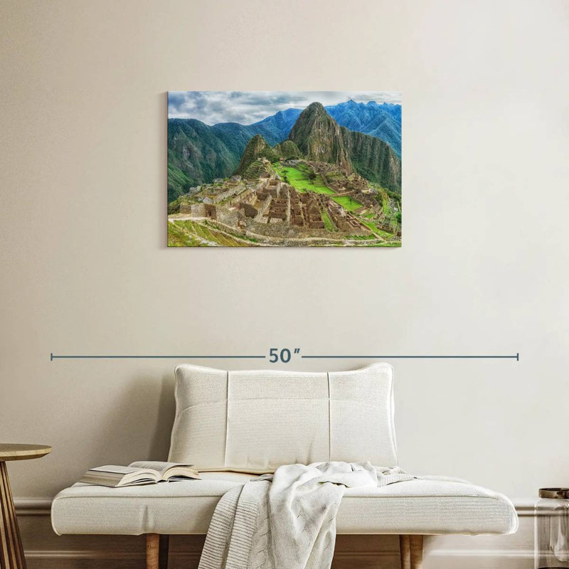 Lilie Inca Ruins At Machu Picchu, 20" H x 30" W