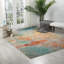 Bourgeois Abstract Synthetic Area Rug-802035458