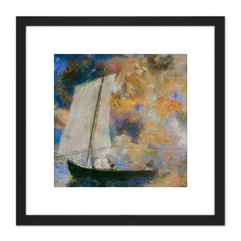 Flower Clouds by Odilon Redon - Single Picture Frame Painting