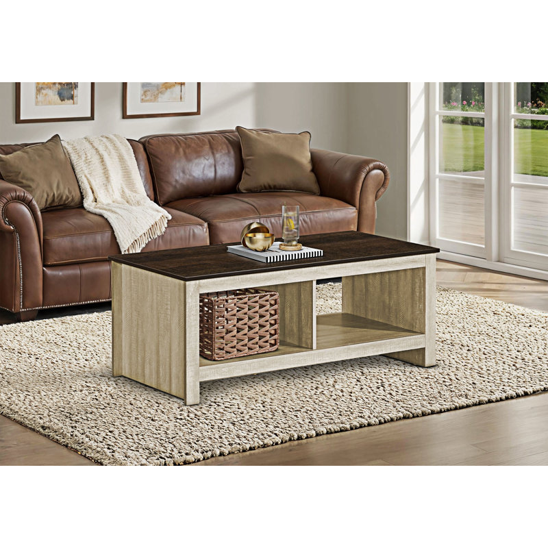 Table basse avec rangement