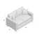 Garcial 66'' Upholstered Loveseat