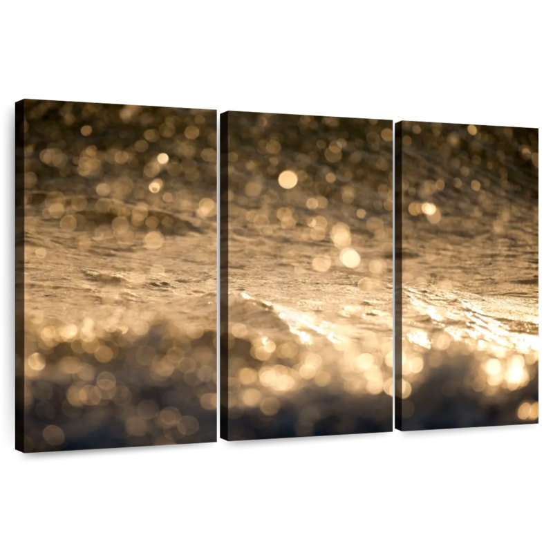 Gouttes de pluie dorées Kerrick, H 24 po x l 38 po