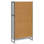 Steel Book Cabinet Bookcase-750201094-750201098