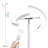 74" Dual Led Floor Lamp With Remote Control-271119759