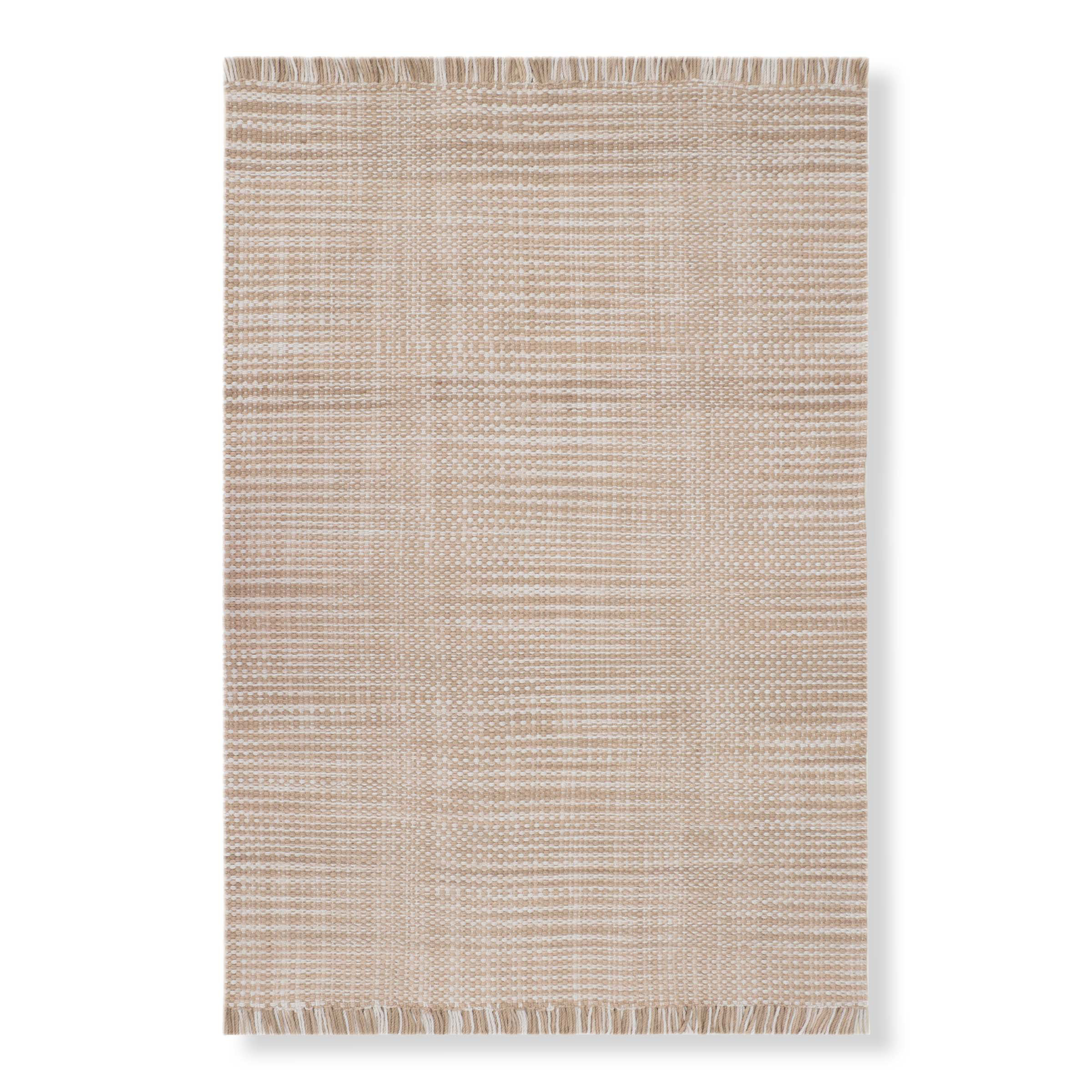 LOOMY Tweedy Natural Indoor Outdoor Rug | Wayfair