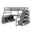 Lit mezzanine double avec tiroirs et bureau-33994213-33994235