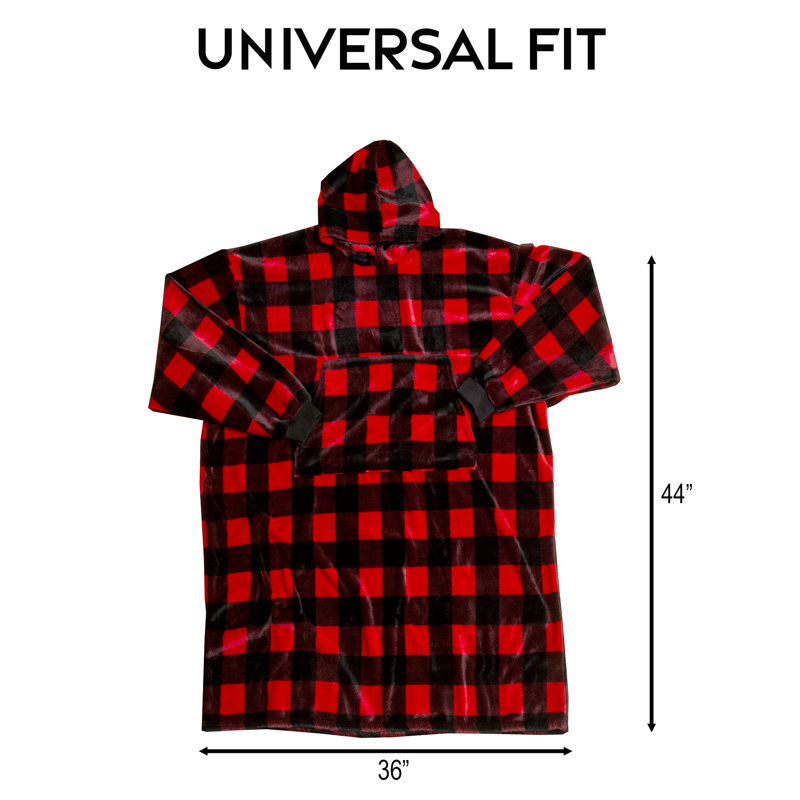Couverture à capuche Lumberjack