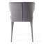 Chaise d'appoint à oreilles rembourrée en velours Oradell-25222350