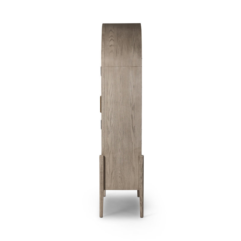 Tolle China Cabinet, White/Neutral