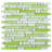 Natural Glass Linear Mosaic Tile-60816744