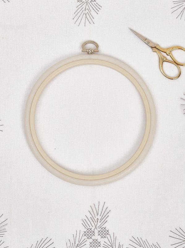 Cercle rond Flexi Hoop nurge 230-3 blanc, Blanc