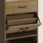 Armoire de rangement pour chaussures avec support perforé l 19,7 po x L 69 po Atta-99374850