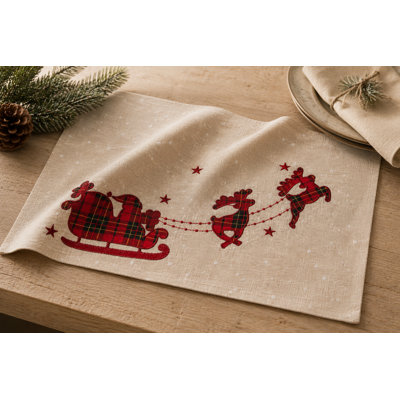 Innis Embroidered Rectangle Placemat