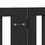 Archie & Oscar Dog Gate With Door Foldable 12 Panels Brown 600 Cm Poplar Wood-924659299-924659310